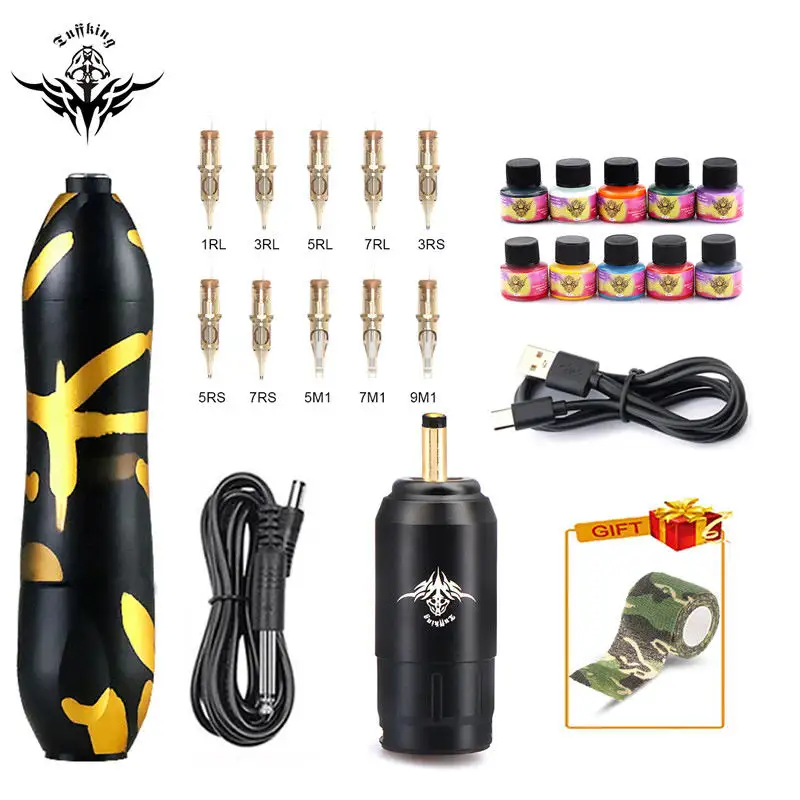 Wholesale Tattoo Supplies Professional Camo Tattoo Machine Gun For Tattoo Artists