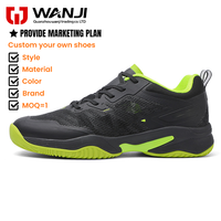 Chaussures de tennis et de pickleball en gros pour hommes et femmes, basses, à semelle épaisse, respirantes, en maille, pour le court, décontractées, directement de l'usine