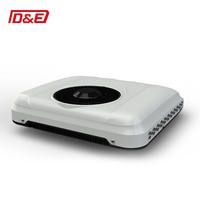 CNDE Super Cooling Nuevo Compresor Scroll DC R134A de 2200W, Calefactor de Aire para Estacionamiento de Camiones 12V/24V para DAF Europe, Vehículos Pesados, Autocaravanas