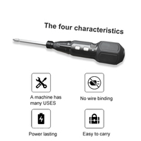 Tournevis sans fil à batterie jeu de tournevis électrique rechargeable avec embouts de tournevis