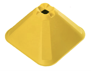 Cono de Señalización de Plástico Cuadrado de 30 cm de Diámetro Wesure Safety, Equipo de Entrenamiento de Fútbol para Agilidad - Product Image 1