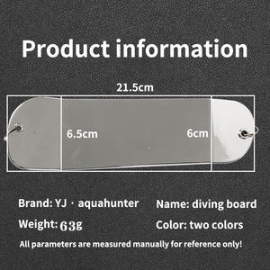 Plataforma de Buceo de Plástico Midwater Baits para Señuelos de Pesca de Lubina, Accesorio YJ-ZJ-012 - Product Image 5