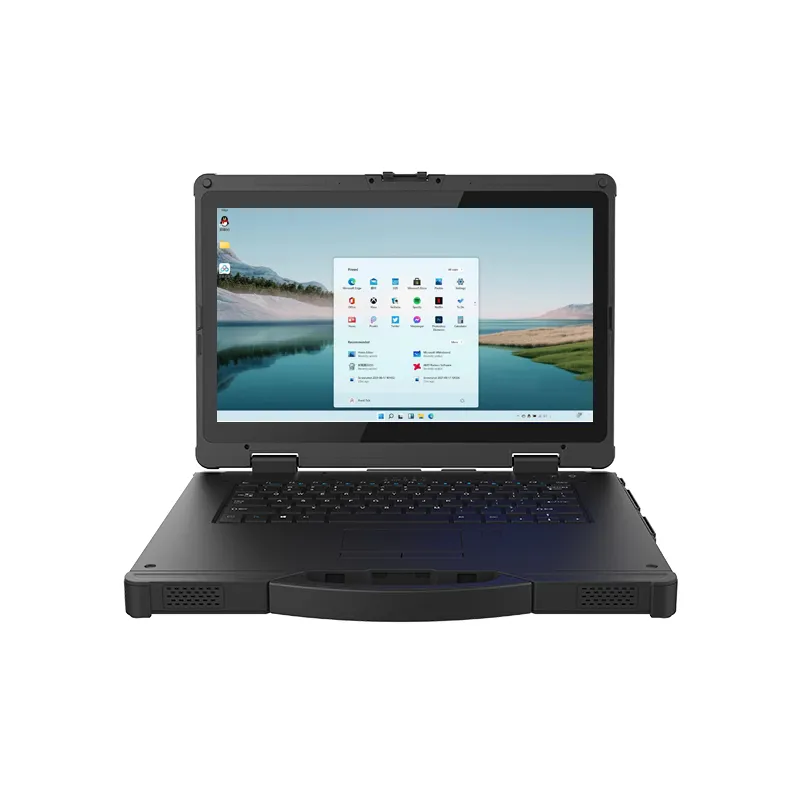 Industrial Super High-end Rugged Notebook with Win10 OS Intel Core i5-8250U Rugged Tablet PC with Keyboard