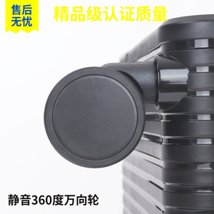 20-Inch Carry-On <b>Suitcase</b> With Combination Lock Durable PP Trolley Case For Business Travel Women's Lightweight Luggage - Product Image 3