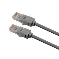 Cable de Red K&R Super Clase 5 Cat5E de Cobre Puro, Par Trenzado Sin Blindaje, 8 Conductores, Conexión para Computadora