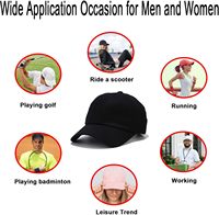 Gorra de Béisbol Clásica Original con Logotipo Personalizado, Gorra de Golf para Papá, Ajustable |   Gorra Lisa Unisex de Algodón Lavable a Máquina