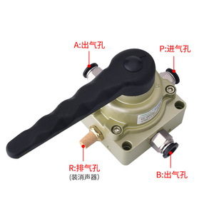 Xinde Manual Valve Hv400-04 1/2 In Port Size Three Position Four Way Directional <b>Control</b> Valve - Product Image 2