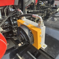 Tracteur chenillé bi-carburant 120 CV, véhicule tout-terrain à chenilles larges, cabine de conduite spacieuse, boîte de vitesses premium, moteur LAIDONG haute performance