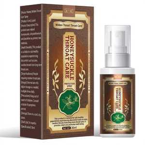 <span class=keywords><strong>Spray</strong></span> Apaisant pour <span class=keywords><strong>Maux</strong></span> <span class=keywords><strong>de</strong></span> <span class=keywords><strong>Gorge</strong></span> 30mL, Rafraîchisseur d'Haleine Herbal OEM à la Menthe et au Chèvrefeuille, Sans Alcool ni Sucre - Product Image 4