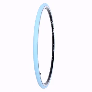 wholesale solid bicycle tire kenda rubber tires 700x23C K177 SKY BLUE bike tires 700