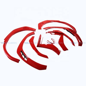 Para Subaru Impreza WRX VBH 2022-2026, Guardabarros de Material ABS, Cubiertas de Rueda, Arcos en Rojo Ignition -DCK (10 Piezas) - Product Image 2