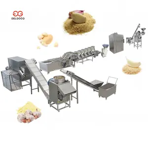 Small Capacity Garlic Breaking Peeling And Dried Machine Production Line Garlic Powder Equipment