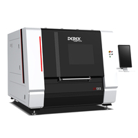 Máquina de Corte Láser de Fibra CNC DF1313 de Tipo Cerrado, Cortadora de Chapa Metálica de Alta Precisión para la Fabricación de Piezas Metálicas Personalizadas