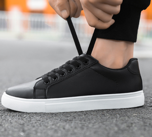 Zapatos Casuales Transpirables para Hombre, Cómodos y Ligeros, con Suela Suave, Color Sólido, Diseño Simple, Corte Bajo, Zapatos Deportivos Casuales - Product Image 6