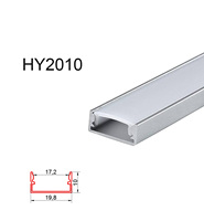 20X10mm LED Bande Profil Encastré En Aluminium Canal Linéaire avec Diffuseur Home Office Celling Wall Light