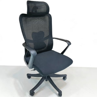 Chaise de conférence de bureau moderne en maille, très vendue, pour dirigeants et personnel, idéale pour les réunions scolaires, mobilier de bureau en gros
