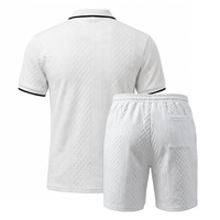 Ensembles pour hommes décontractés et professionnels, personnalisés, unis, imperméables, élastiques, amples, accessoires vestimentaires, tenues de tennis et de sport