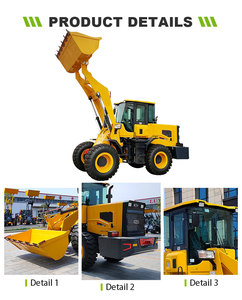 2023 New China <b>Mini</b> Small Self Wheel Loader Machine Price List With Attachments - Product Image 2