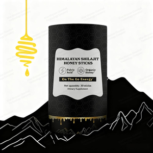 Minuman Energi Shilajit Asli Shahid Anwar Puro Grade Makanan Sehat Grosir, Asam Fulvat, Pendukung Imunitas, Madu Organik dalam Bentuk Stick - Product Image 5