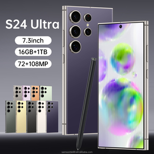 ราคาโรงงาน สมาร์ทโฟน 5G รุ่นบางเฉียบ S24Ultra หน้าจอ 90Hz กล้อง HD 108MP หน่วยความจำ 16GB+1TB รองรับ LTE CDMA ซีพียูแบบ Octa Core - Product Image 2