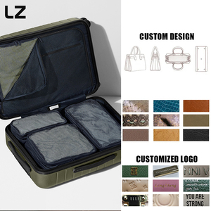 LZ Cubes d'emballage en maille respirante 4 Set avec trousse de toilette Organisateurs de compression légers pour valises Voyage et <span class=keywords><strong>camping</strong></span> - Product Image 6