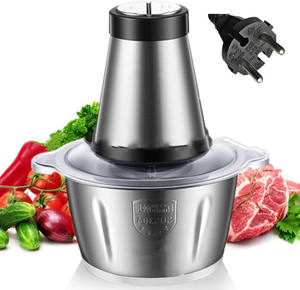 Hachoir à viande de cuisine en acier inoxydable, mini, 2L 3L, meilleur prix d'usine, vente en gros, offre spéciale - Product Image 1