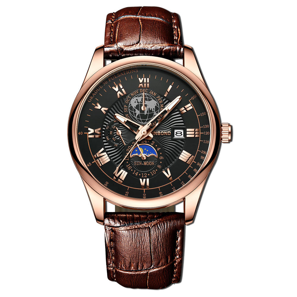 Brown skin rose gold black