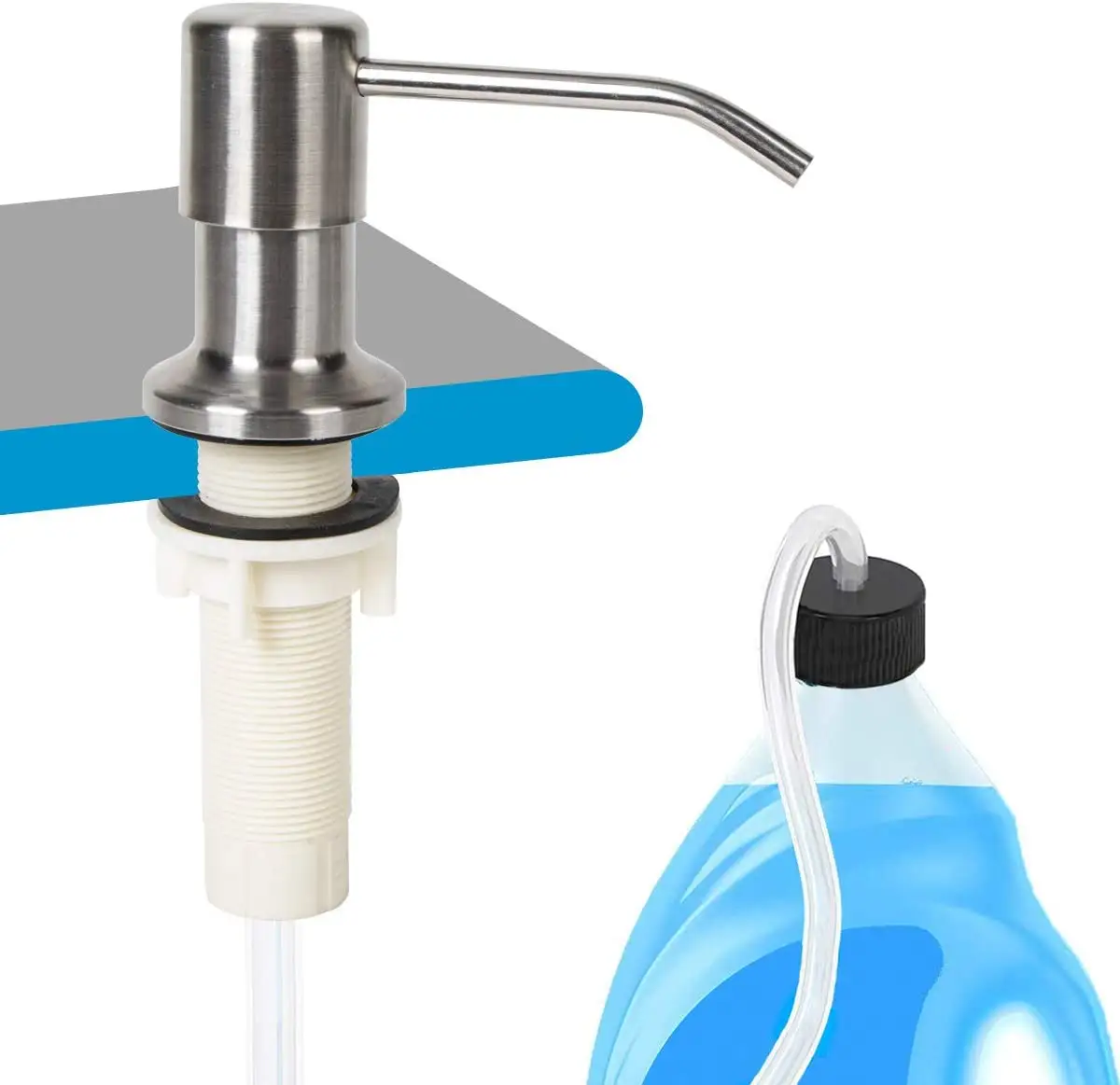 Kitchen Sink Soap Dispenser Extension Tube Kit 1.2計ComeとDispenser Pump