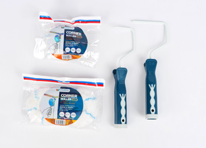 <span class=keywords><strong>Rullo</strong></span> per <span class=keywords><strong>Angoli</strong></span> a Forma di Zucca, Spazzola a <span class=keywords><strong>Rullo</strong></span> Piccola per Rifinitura <span class=keywords><strong>Angoli</strong></span>, Strumento per Tracciare Ombre, Accessorio Fai-da-te Industriale in Acciaio Inossidabile con Fibra Sintetica - Product Image 4