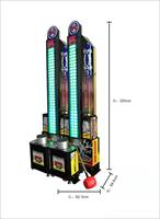Divertissement enfant intérieur marteau frapper produits de divertissement vidéo machine d'arcade jeux à pièces