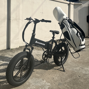 Vélo électrique pliable BAFANG 48V 750W Ultra avec pneus larges de 20 pouces et <span class=keywords><strong>porte</strong></span>-bagages pour le <span class=keywords><strong>golf</strong></span> - Product Image 2
