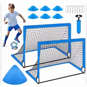 Pieghevole in fibra di vetro per bambini durevole Futsal porta da esterno quadrato da allenamento porta da calcio per attrezzature da campo - Product Image 2