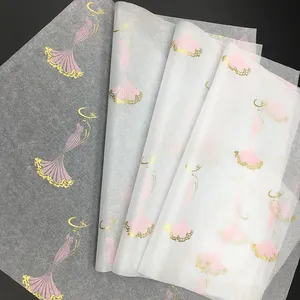 17gsm Custom Tissue Paper Silk Paper Package Carta Da Imballaggio Personalizzata In Carta Velina Di Seta