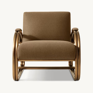Sassanid OEM Équilibrage Design <span class=keywords><strong>Moderniste</strong></span> Salon <span class=keywords><strong>Chaise</strong></span> Bauhaus Rivoli Laiton <span class=keywords><strong>Chaise</strong></span> Longue - Product Image 3