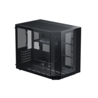 Bonne qualité Mini Fish Tank Design Micro ATX Gaming Case 2 côtés Verre trempé Desktop pc gamer Case