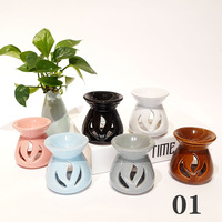 Mini Lampe à Points Multicolores Porte-Bougie Petit Diffuseur d'Huiles Essentielles d'Ambiance Intérieure Brûleur d'Encens