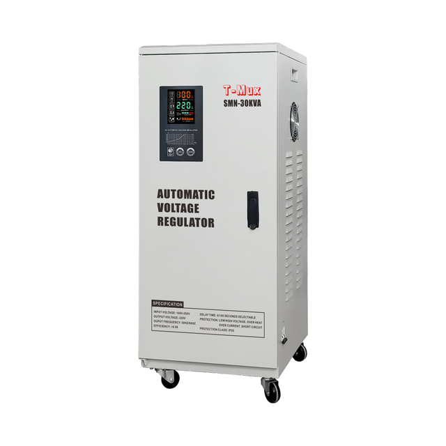 High Power 30kVA Toroidal Aluminium Single Phase Servo AC Voltage Stabilizer for Workshop