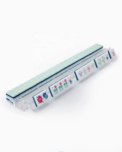Juego de Mesa de Mahjong Acrílico Moderno de Cuatro Capas Personalizado al por Mayor, con Fichas Americanas Talladas, de Gran Venta - Product Image 3
