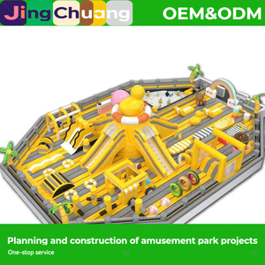 Castillo Inflable para Exportación, Trampolín Grande para Exteriores, Tobogán Inflable, Parque de Diversiones para Niños, Castillo Inflable, Venta Transfronteriza - Product Image 5