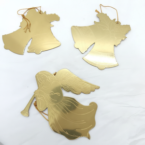 Adornos Navideños de Metal Hechos a Mano, Figuras Festivas de Lujo para Fiesta en Casa - Product Image 1