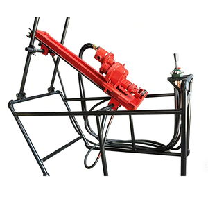 Motor de plataforma de perforación DTH eléctrico portátil Max.30m Profundidad de perforación Minería de oro Equipo de ingeniería de protección de taludes - Product Image 6