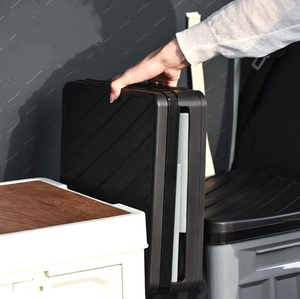 Ổ đĩa dài du lịch Porta Bô Caravan cắm trại Phân Trailer nhựa di động gấp cắm trại nhà vệ sinh ngoài trời nhà vệ sinh di động - Product Image 4