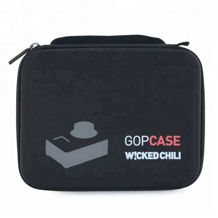 Fermeture à glissière de protection étanche de haute qualité Eva étui de protection pour appareil photo de voyage à coque dure pour sac d'appareil photo GoPro