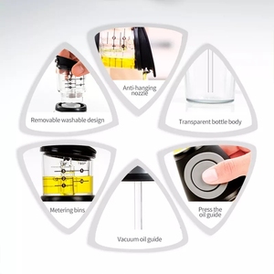 Homesmart ขวด R1063จ่ายน้ำมันในครัวแบบกดหม้อต้มน้ำมันแบบควบคุมได้อุปกรณ์ทำอาหารมังสวิรัติ - Product Image 4