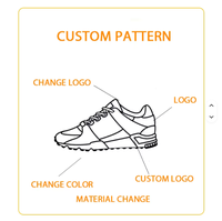 Chaussures décontractées pour hommes en maille patchwork, tige 3D, résistantes à l'usure, semelle antidérapante, pour le bureau et la marche quotidienne