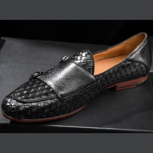 Zapatos Oxford de Cuero para Hombre, Formales, Casuales de Negocios, Hechos a Medida, de Alta Calidad, con Grabado - Product Image 4