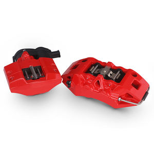 Fabricante de fábrica, logotipo personalizado, Kit de pinza de freno automático ES4/GT4 4 Pot Racing Big Brake Kit para Audi <span class=keywords><strong>A3</strong></span> A4 A4L A6L B7 B8 B9 C7 - Product Image 3