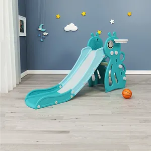 Desain Lucu Slide Dalam Ruangan Plastik Perosotan Anak-anak