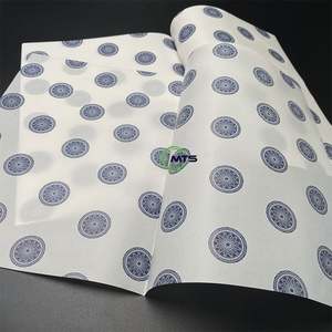 Moatain 40gsm Custom Logo Printed Grease Proof Sandwich Food <b>Paper</b> Single Side Coating for Milk Jelly Lollipop Chewing Gum - Product Image 4