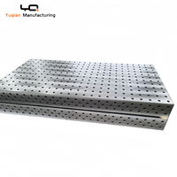 Table de soudage flexible en fonte nitrurée au plasma D16 de haute précision avec accessoires de serrage